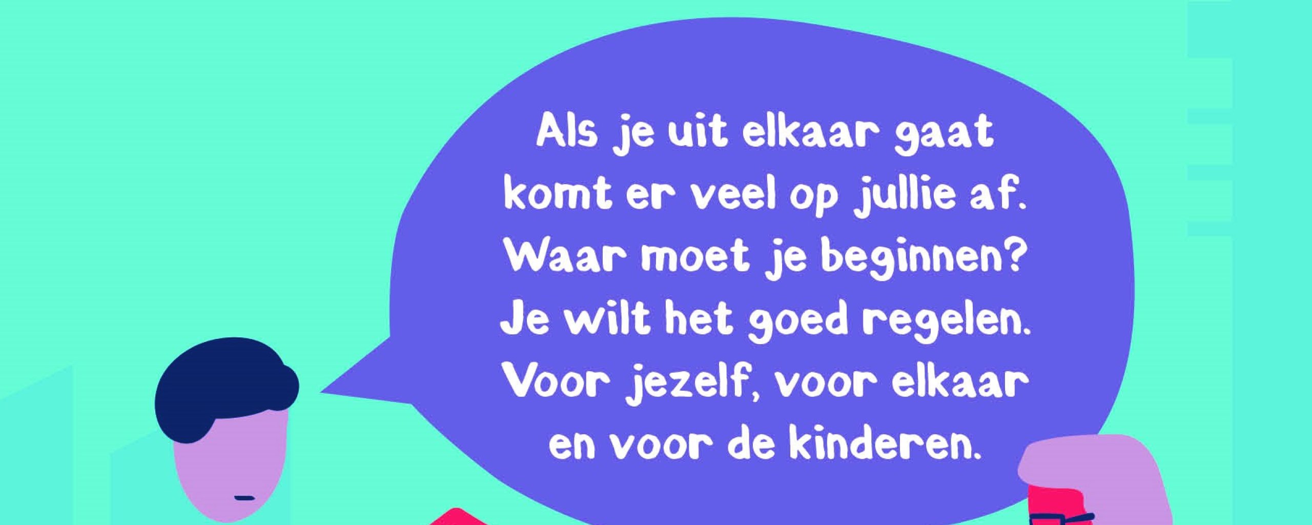 Jonge jongen met doorgescheurde tekening van ouderfiguren